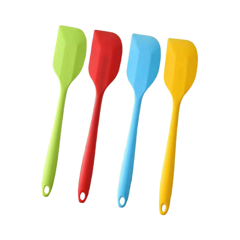 Espátula de crema para agitar pasteles de silicona de una pieza